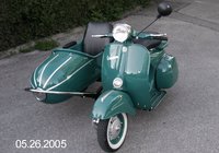 Vespa 150 Sprint Veloce Beiwagen