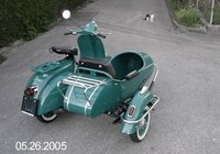 Vespa 150 Sprint Veloce Beiwagen